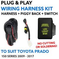 Toyota Prado 150 Series 2009-2017 Plug & Play Lightbar Wiring Harness