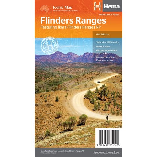 HEMA Flinders Ranges Map