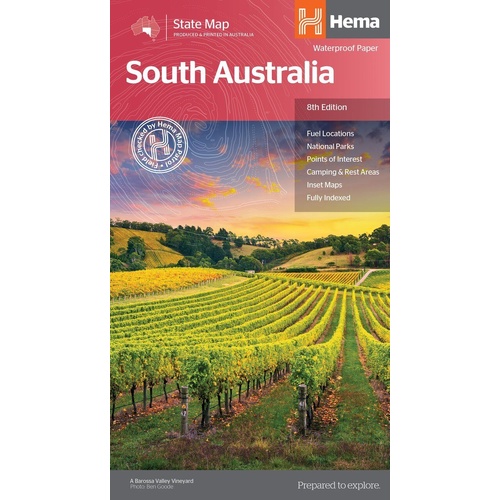 Hema Maps South Australia State Map