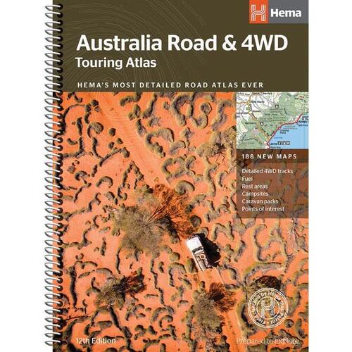 HEMA Australia Road & 4WD Touring Atlas