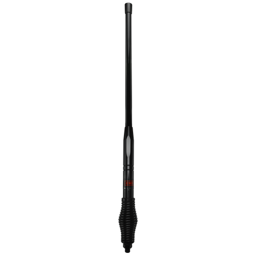 GME AE4707B 595mm Medium Duty Fibreglass Radome Antenna, AS002 Spring (2.1dBi Gain) - Black