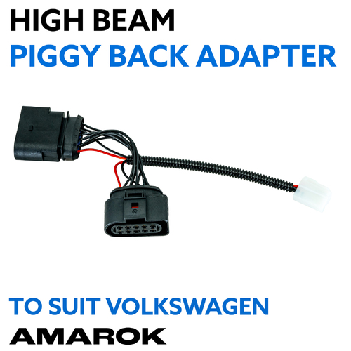 Volkswagen Amarok High Beam Piggy Back Adapter