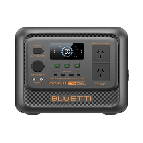 BLUETTI Premium 100 V2 Portable Power Station | 2,000W 1,024Wh