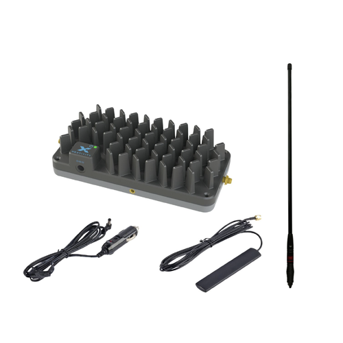 Cel-Fi GO Roam R41 3G/4G/5G Mobile Signal Repeater Unit with GME AT3700B 915MM Medium Duty Multi-Band Cellular Antenna - Black