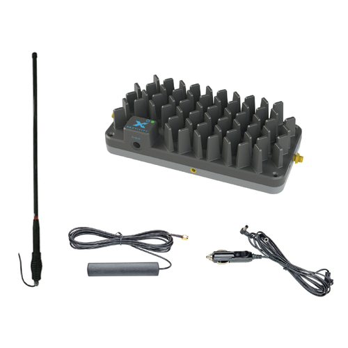 Cel-Fi GO Roam R41 3G/4G/5G Mobile Signal Repeater with Blackhawk Trucker Edge Antenna 107cm