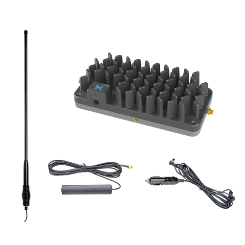 Cel-Fi GO Roam R41 3G/4G/5G Mobile Signal Repeater with Xtreme Trucker Edge Antenna 107cm