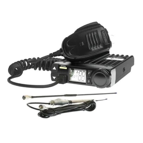 Crystal DB477A 5 Watt UHF CB Radio + 6.5dBi Antenna Combo Pack