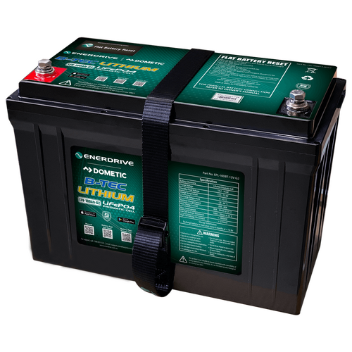Enerdrive Lithium Battery B-TEC 12V 100Ah G2 LiFePO4 