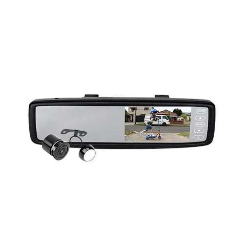 Axis Clip Over Rearview Mirror Reverse Camera Kit