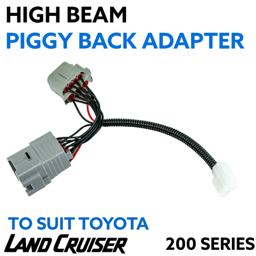 Toyota Landcruiser 200 High Beam Series Piggy Back Adapter 2016+