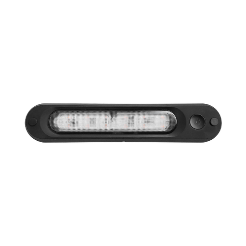 250mm Dual Colour Orange & White Caravan Flat LED Strip Light with Touch Switch & Dimmer