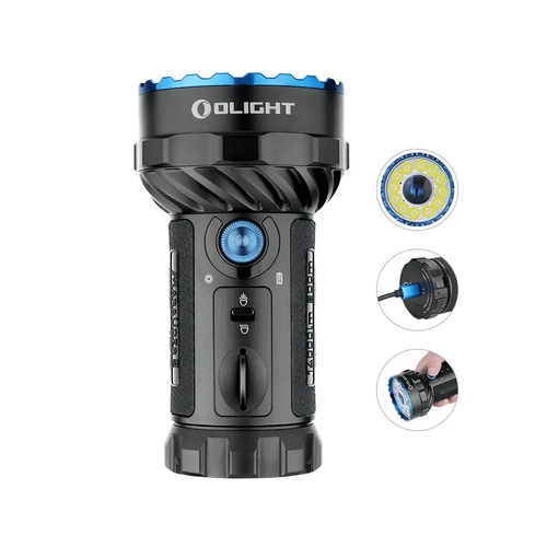 Olight Marauder 2 -14000 Lumens High Intensity LED Large Torch - Black
