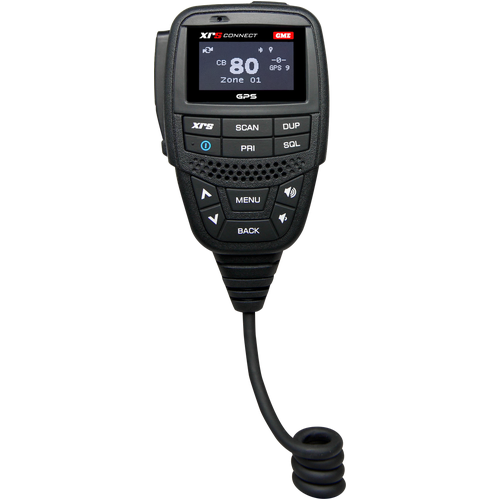 GME MC668B-M Professional Grade OLED Speaker Microphone with GPS