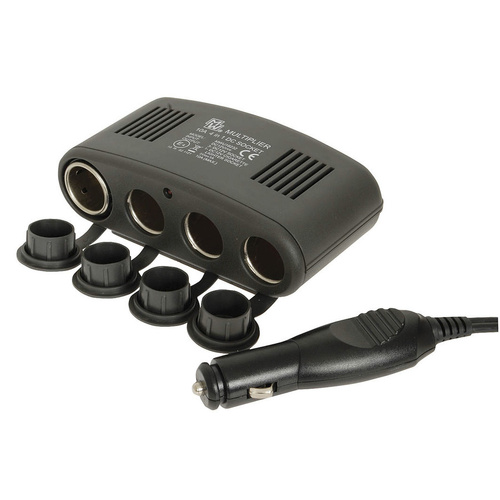4 Way Cigarette Lighter Splitter