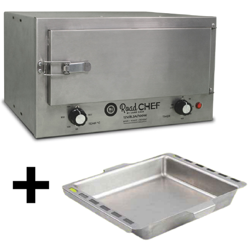 Road Chef 12 VOLT 4X4 Marine Oven + Genuine Baking Tray