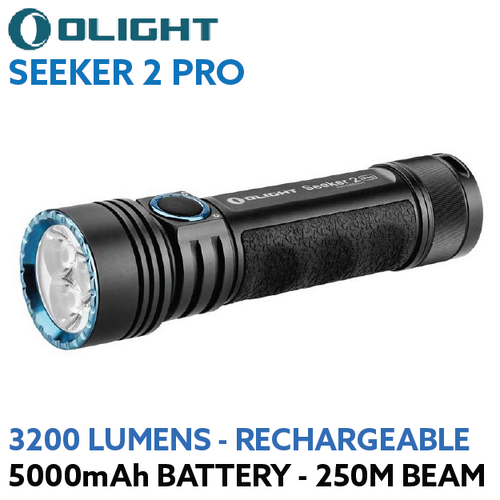 Olight Seeker 2 Pro 3200 lumen rechargeable LED Torch