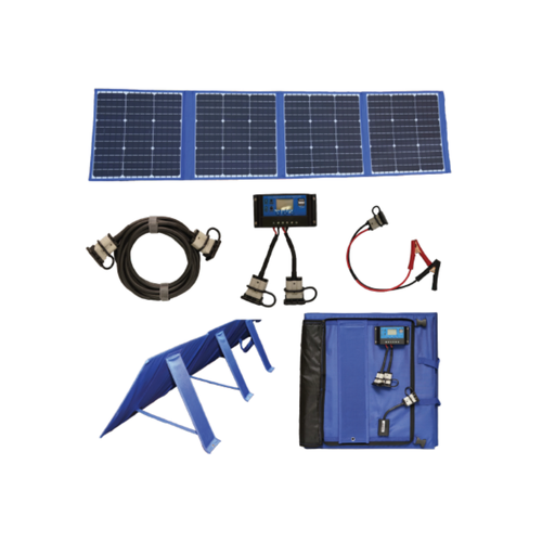 160W Heavy Duty Portable Solar Blanket Mat with Armour Cell & Built in Legs