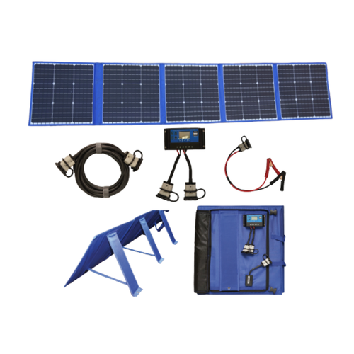 200W Heavy Duty Portable Solar Blanket Mat with Armour Cell & Built in Legs