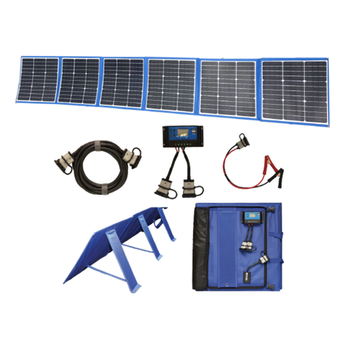 250W Heavy Duty Portable Solar Blanket Mat with Armour Cell & Built in Legs