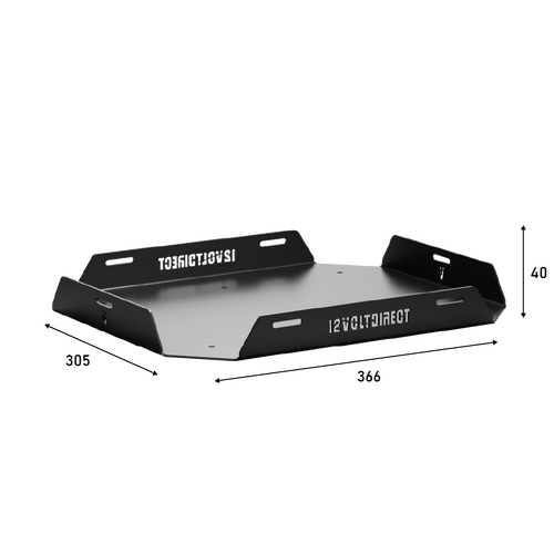 12 Volt Direct Battery Tray Mount To For Bluetti Elite 300