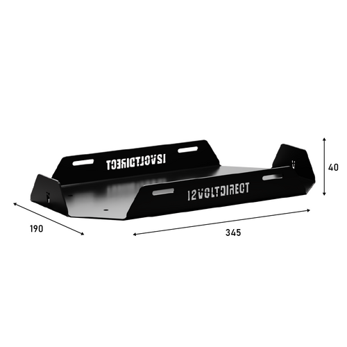 12 Volt Direct Battery Tray Mount To For 12 Volt Direct LB300 Weekender / LB200 Weekender Compact / LB300 Pro Series Batteries