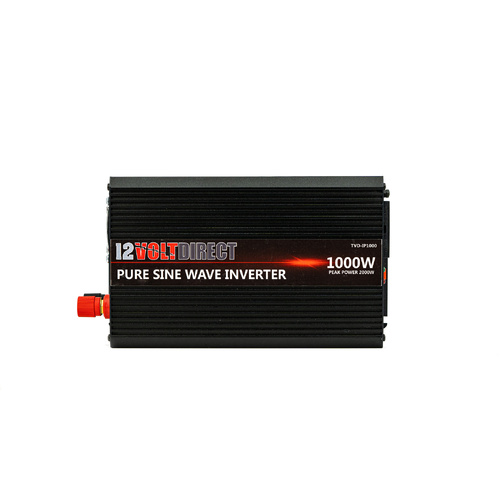 12 Volt Direct 1000w Pure Sine Wave Inverter 12V DC to 240V AC