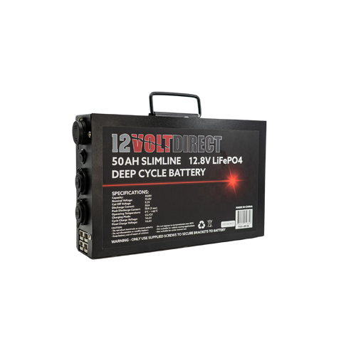 50AH 12.8V Portable LifePo4 Lithium Battery Power Pack
