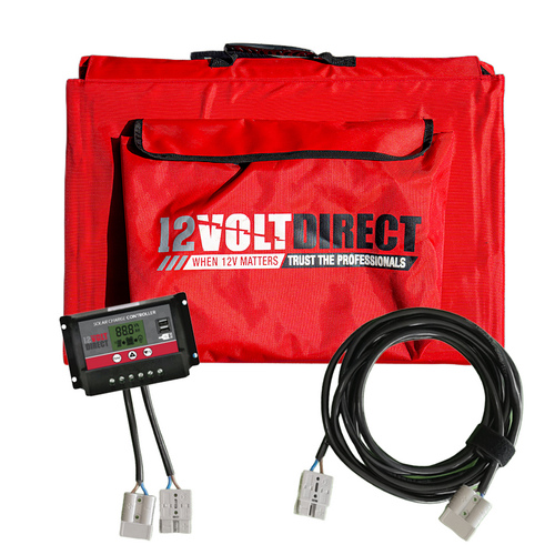 12 Volt Direct 400W Portable Folding Solar Blanket Mat