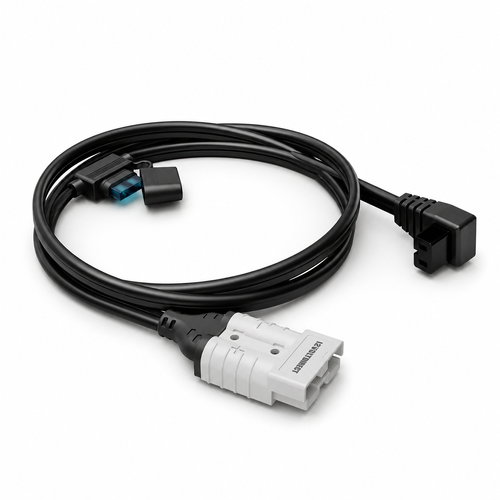Waeco Fridge Cord to Anderson Plug Adapter Lead with Inline Fuse