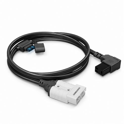 Waeco / Kings Fridge Cord to Anderson Plug Adapter Lead with Inline Fuse