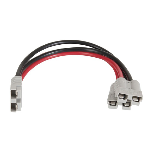 Anderson Plug Double Adapter Y Splitter Cable Lead 8 AWG / 8 B&S