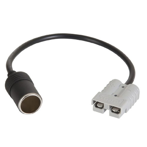 50A Anderson Style Plug to Cigarette Socket Adapter Cable Lead