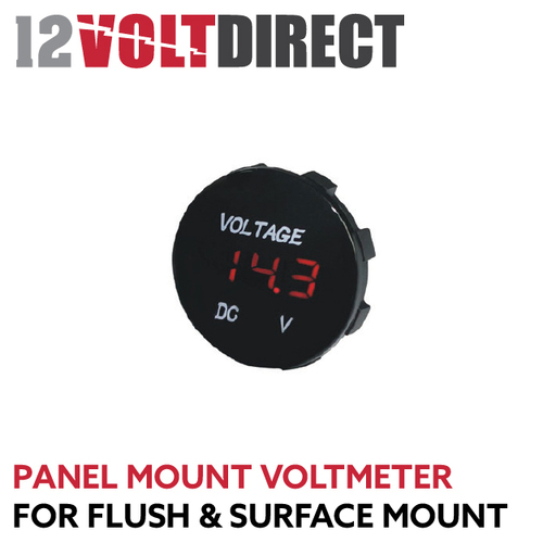 Panel Mount Volt Meter