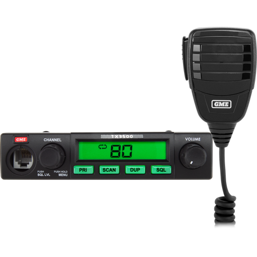 GME TX3500S 5 Watt Compact UHF CB Radio with ScanSuite