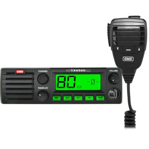 GME TX4500S 5 Watt DIN Mount UHF CB Radio with ScanSuite
