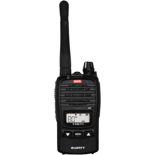 GME TX677 2 Watt UHF CB Handheld Radio