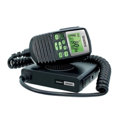 UH5060 UNIDEN 5W MINI COMPACT UHF RADIO with REMOTE SPEAKER MICROPHONE