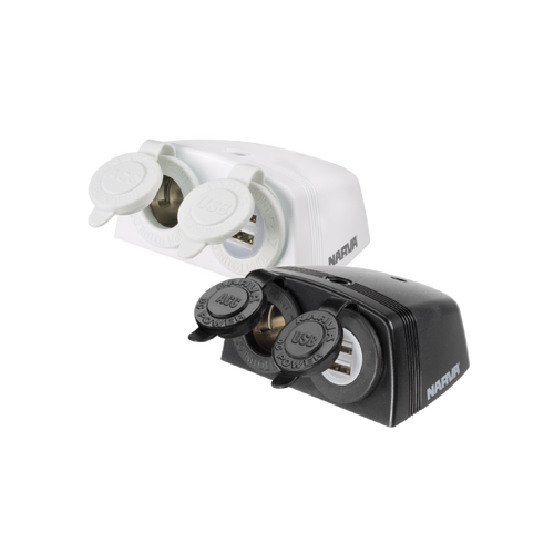USB & Cigarette Dual Surface Mount