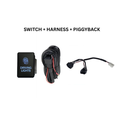 Isuzu DMAX 2024+ Plug & Play Light Bar | Driving Lights Wiring Harness Kit