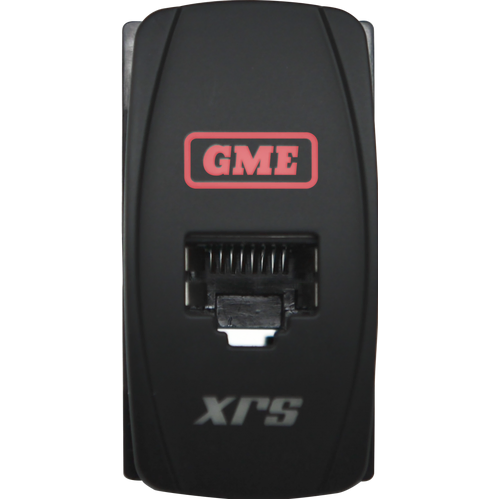 GME XRS-RJ45R6 RJ45 Pass-Through Adaptor - Type 6 (Red)