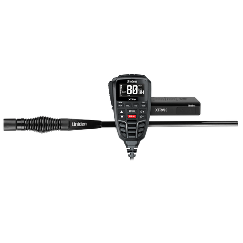 Uniden Smart UHF Radio w/ Large OLED Display & ATX890S Antenna Adventure Pack